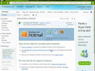 Iniciar sesion y uso basico de Hotmail - Registrarseenhotmail.co