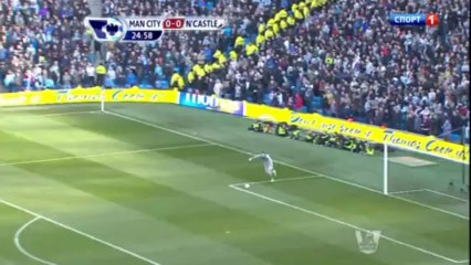 Манчестер Сити - Ньюкасл 1 тайм