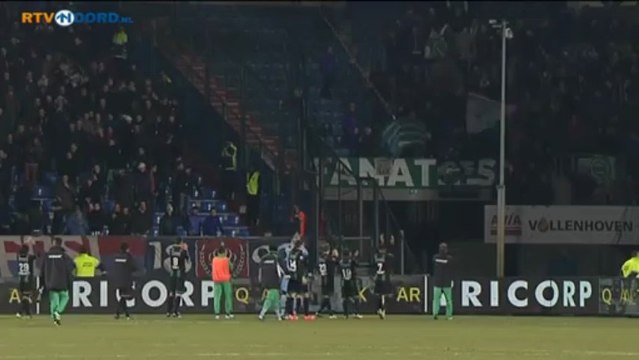 Krappe overwinning FC Groningen in Tilburg - RTV Noord