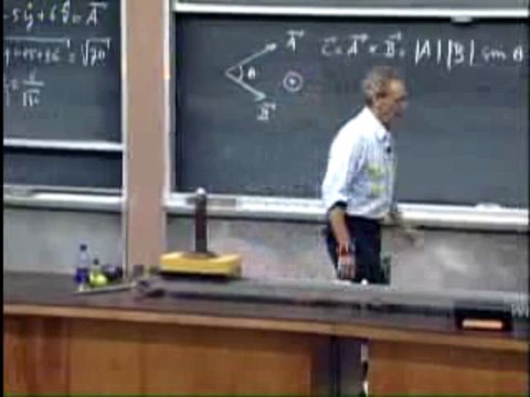 mit Lec 3 8.01 Physics I Classical Mechanics,