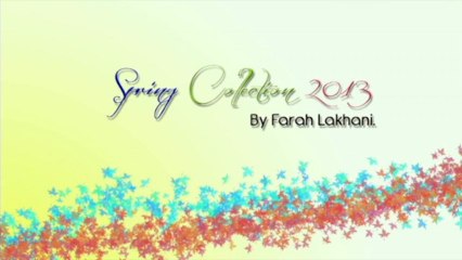 Farah Lakhani Spring Collection photo shoot preparation 31 March 2013