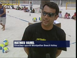 reportage France 3 Montpellier beach-masters 2008