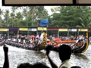 course de bateau kerala 2006