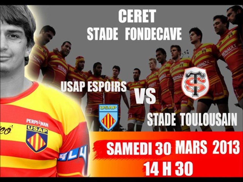 Résumé USA Perpignan - Stade Toulousain (espoirs) 2012.2013