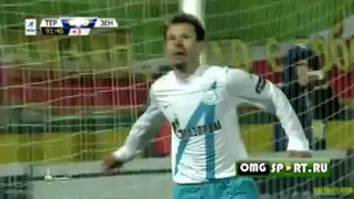 Terek 0-3 Zenit Highlights 31.03.13