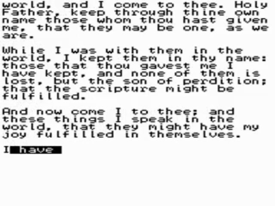 Service: John chapter 17