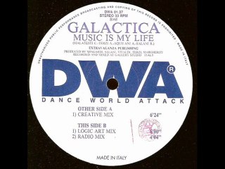 Galactica Feat. Alexia Aquilani - Music Is My Life (Creative Mix)