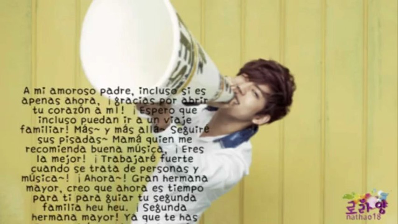 INFINITE New Challenge - DongWoo Thanks to (Esp...