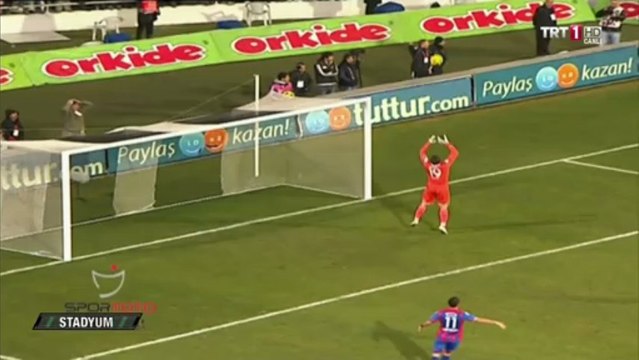 Moussa SOW'un jeneriklere geçecek 126 km hızla attığı golü iptal eden, Abitoğlu!