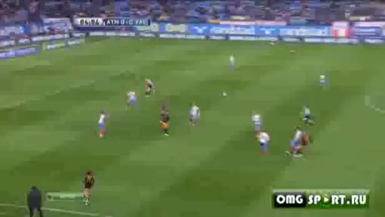 Atletiko 1-1 Valencia Highlights 31.03.13