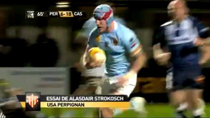 Perpignan-Castres: 20-21 - J23 - Saison 2012/2013