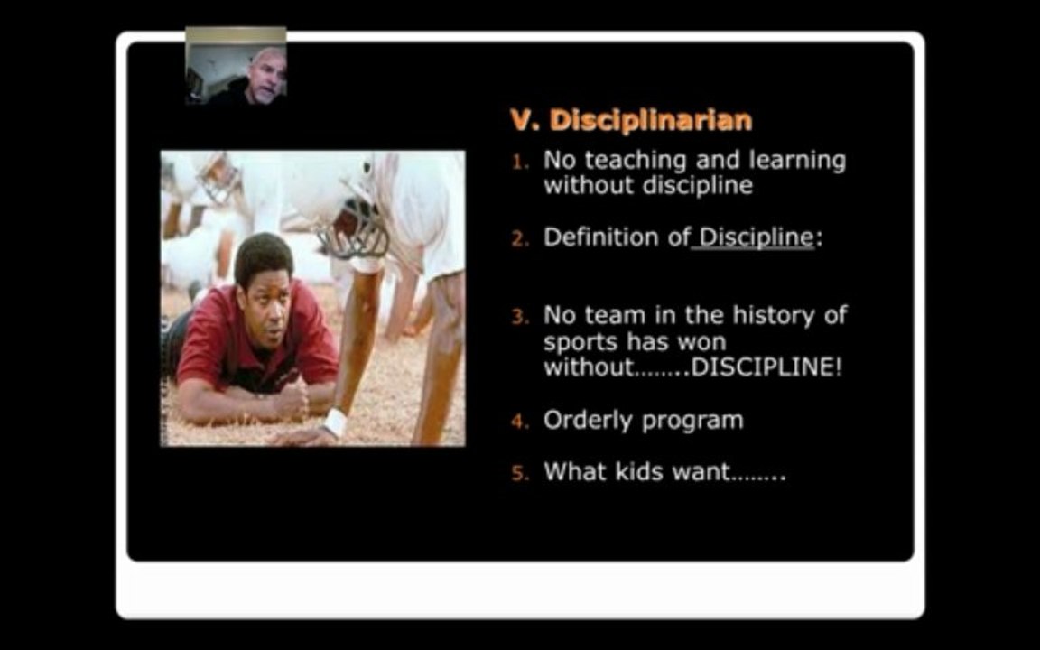 Module 5 - The Roles of the Head Coach Lecture - Coach Rader