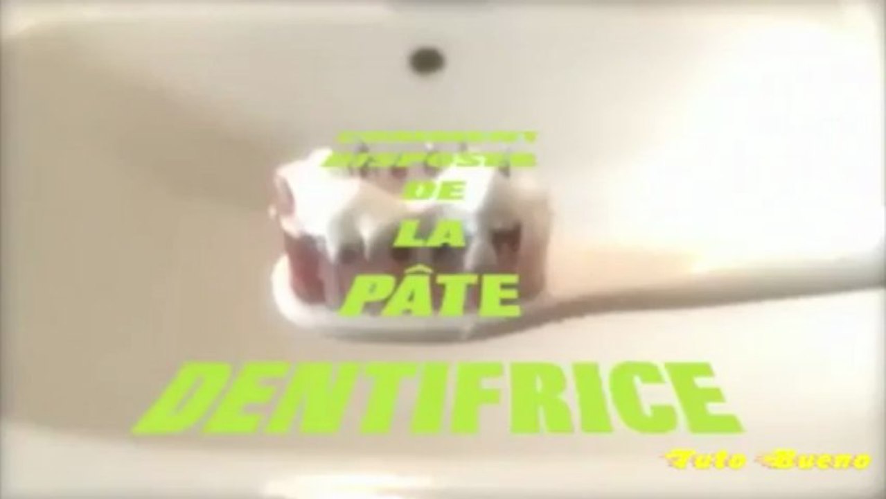 Le dentifrice