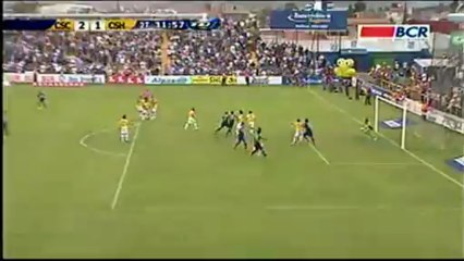 El gol de Andrés Flores para Cartagines