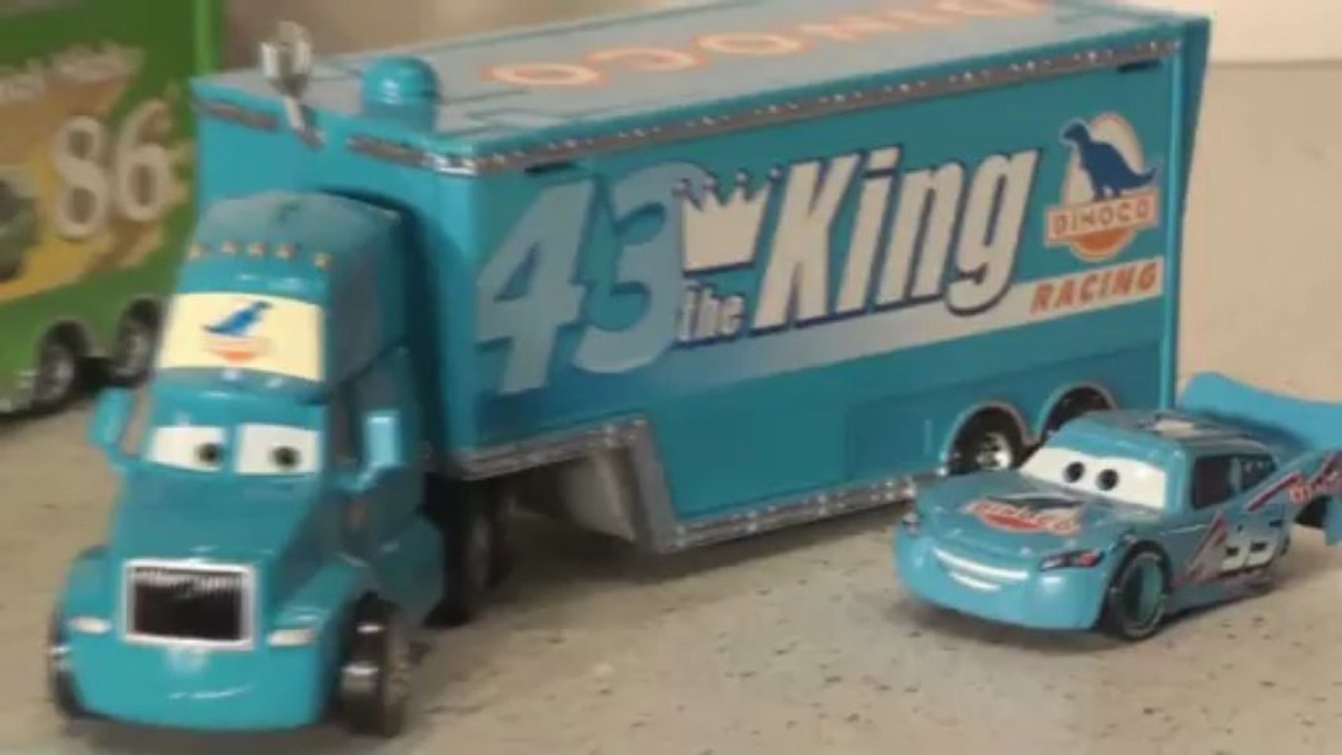 Pixar Cars, The Haulers, With Mack, Lightning Chick Hicks And Octane ...