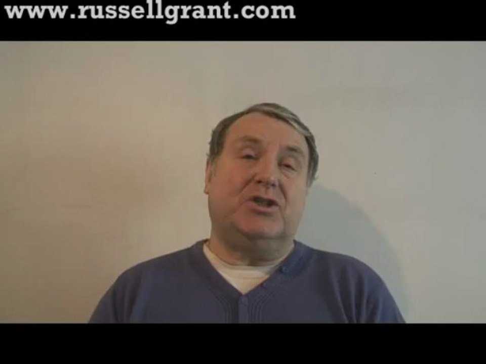 Russell Grant Video Horoscope Pisces April Monday 1st 2013 www.russellgrant.com