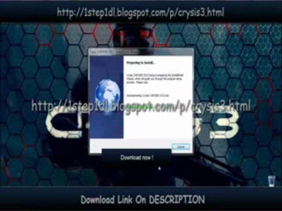 Crysis 3 ¤ Keygen Crack + Torrent FREE DOWNLOAD & Générateur de clé