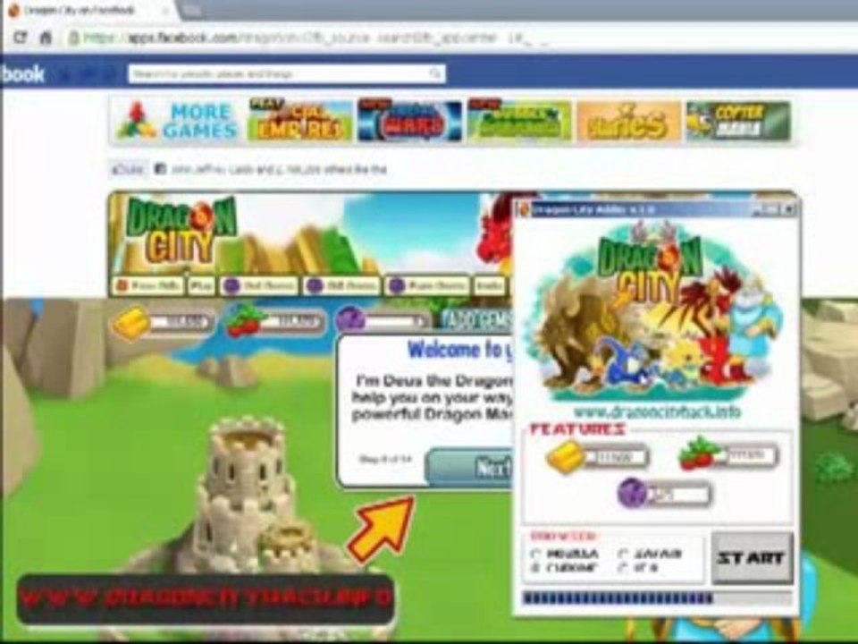 Pirater Dragon City [Hack Cheat] [téléchargement] Avril 2013