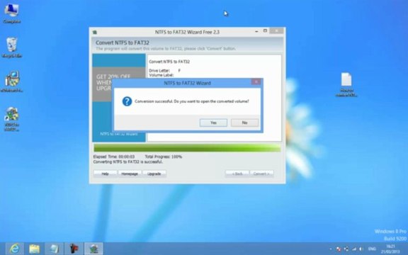 How to Convert NTFS to FAT32 Directly without Format or Partition, No Data Loss