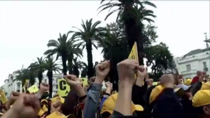 Marocco: maxi protesta sindacale contro l'esecutivo...
