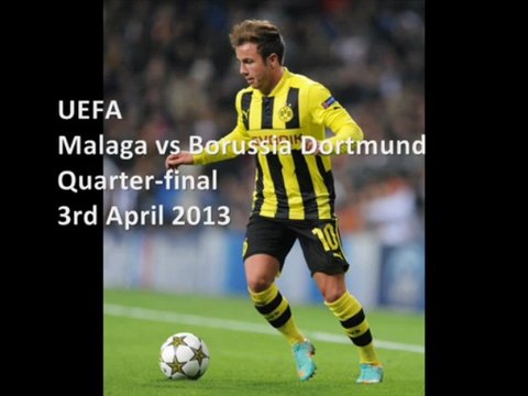UEFA Football Malaga vs Borussia Dortmund Stream