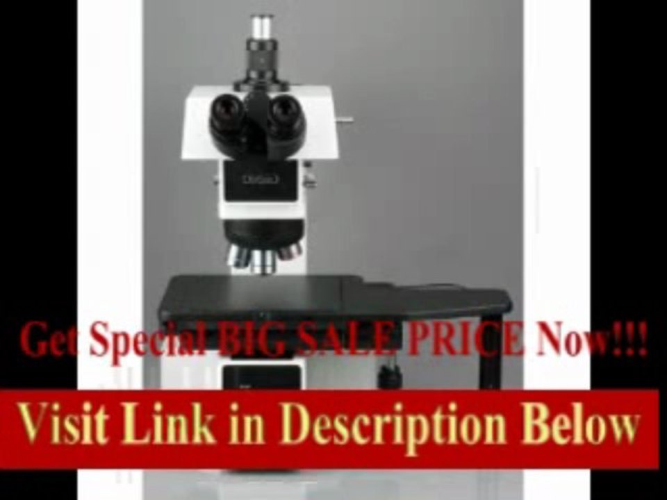 [SPECIAL DISCOUNT] AmScope Darkfield Polarizing Metallurgical Microscope with 3MP USB2.0 Camera