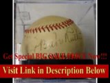 [BEST BUY] Babe Ruth Autographed Ball - Graded 6 #T01405 - PSA/DNA Certified - Autographed Baseballs