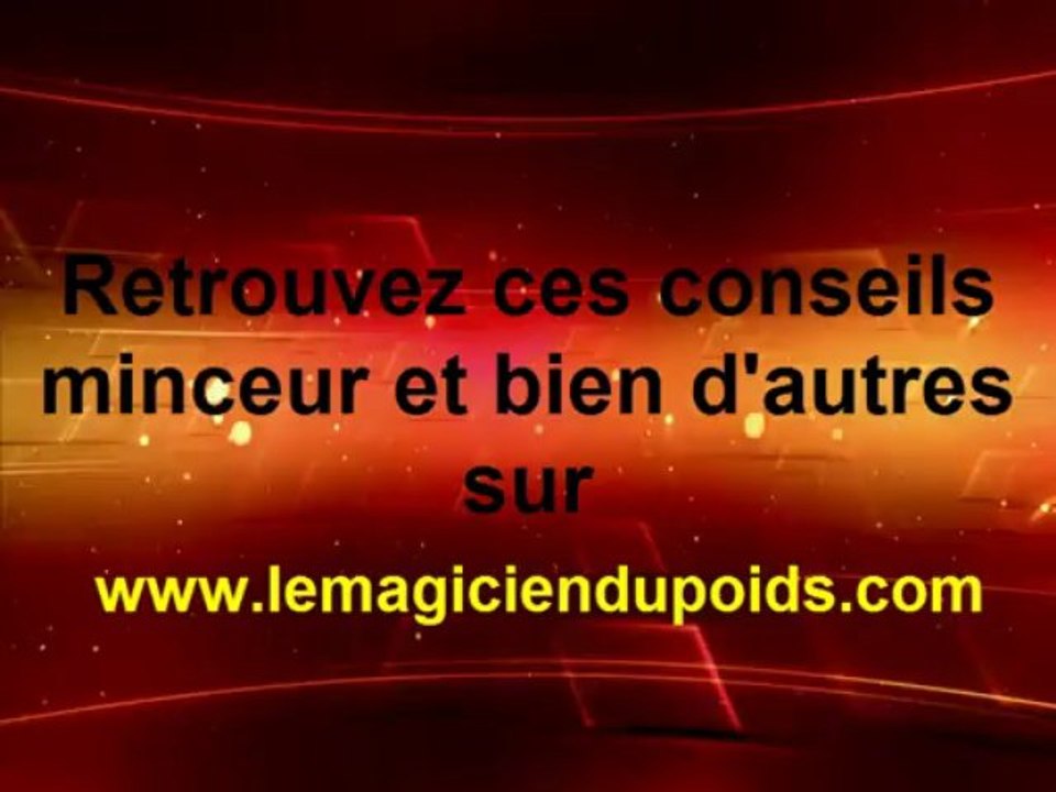 Conseils Minceur 1