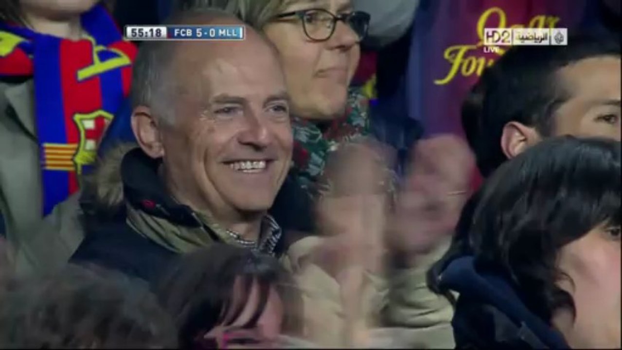 Retour de Eric Abidal au Barça 06/04/13