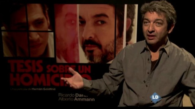 Entrevista a Ricardo Darín sobre la película Tesis sobre un homicidio