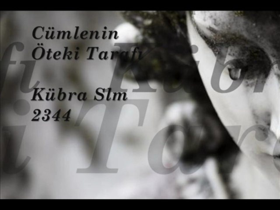 Cümlenin Öteki Tarafı____Kübra Slm