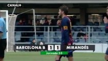 Liga Adelante BARCELONA B 1 - MIRANDÉS 1