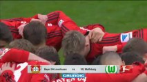Bayer Leverkusen 1-1 Wolfsburg, giornata 28