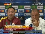 Sampiyonlar Ligi | Manchester United - Galatasaray Maç öncesi Fatih Terim'in basın toplantısı