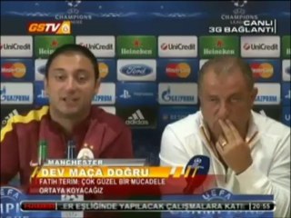 Скачать видео: Sampiyonlar Ligi | Manchester United - Galatasaray Maç öncesi Fatih Terim'in basın toplantısı