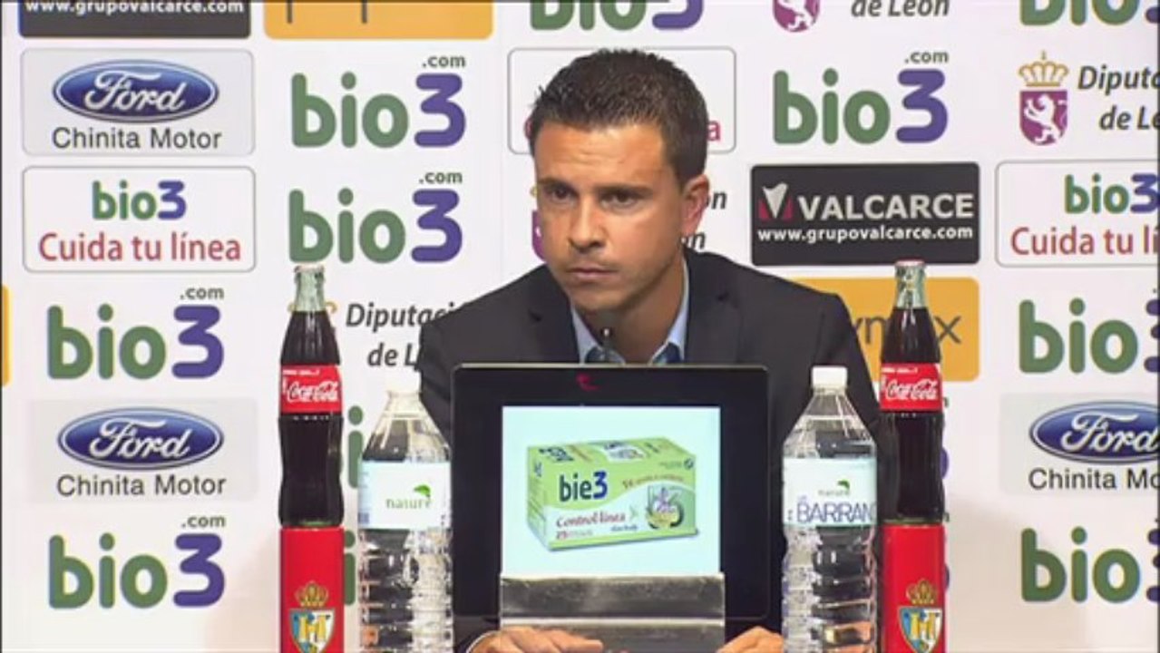 Rueda de Prensa Sergio Lobera - 33ª Jornada - SD Ponferradina vs UD Las Palmas (0-1)