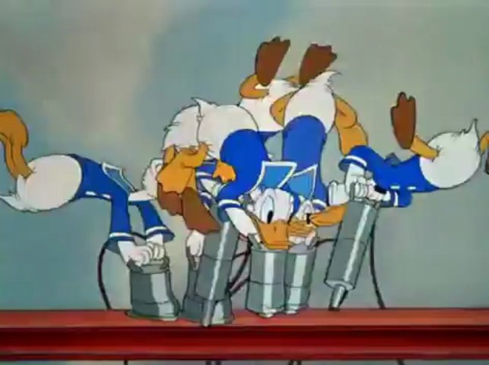 1940 Donald Duck The Riveter Dailymotion Video