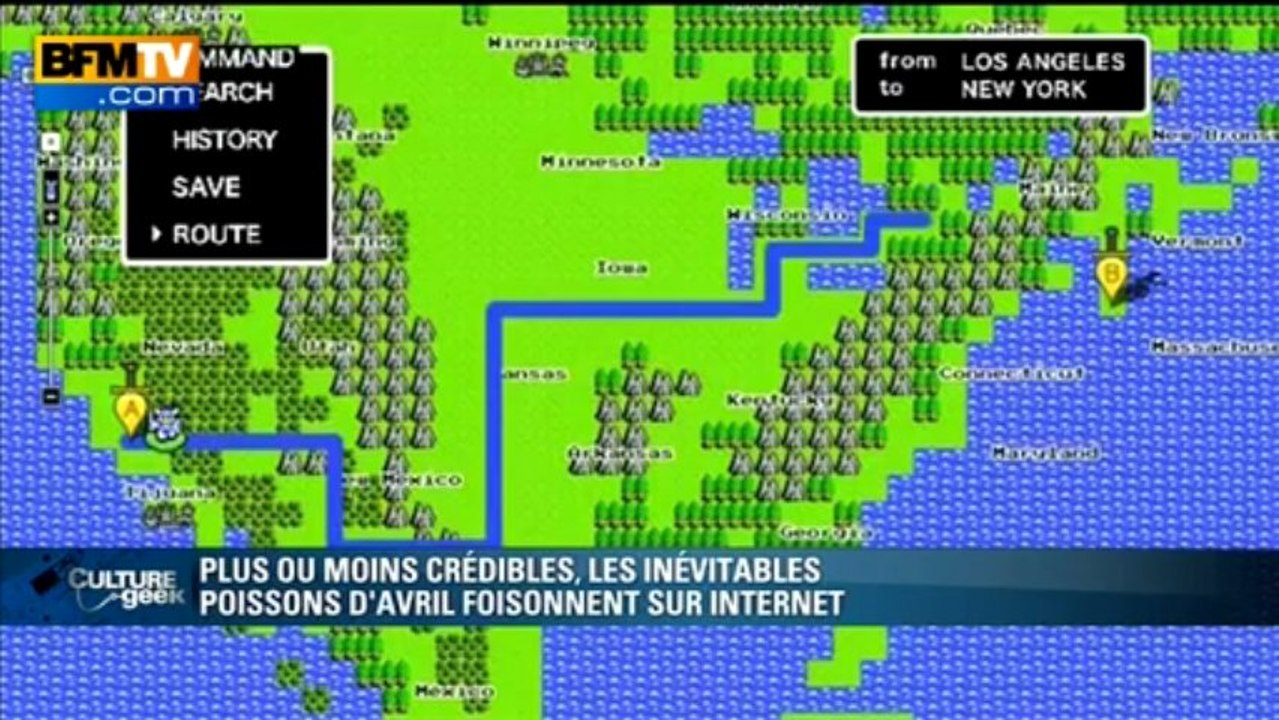 Culture Geek: les poissons d'avril d'Internet - 01/04