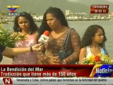 Bendición del Mar en Carabobo dedicado a Cristo y al Comandante Eterno Hugo Chávez