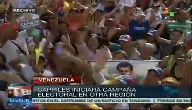 Capriles no arrancará campaña en estado Barinas