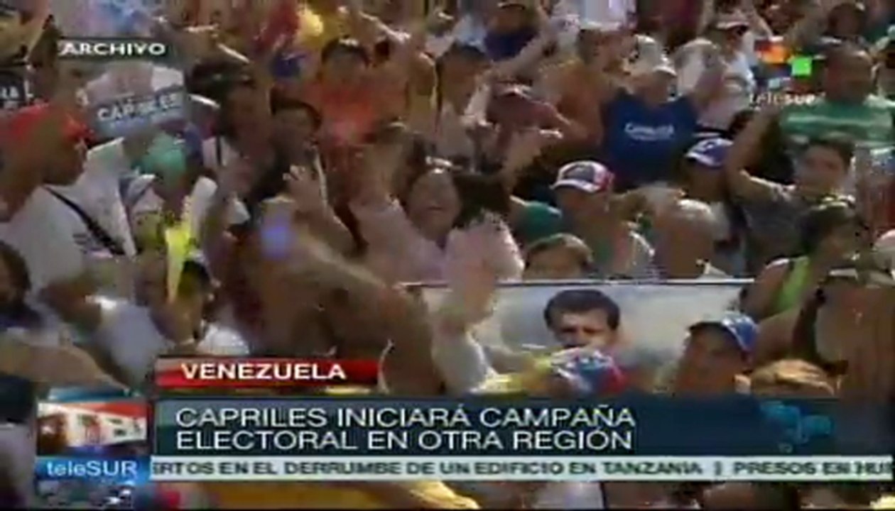 Capriles no arrancará campaña en estado Barinas