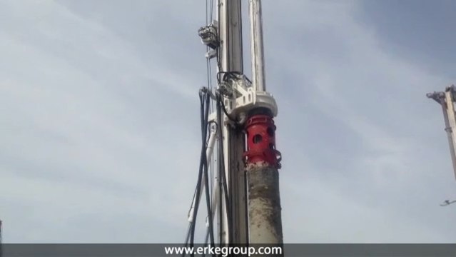 ERKE Dış Ticaret ltd., Soilmec SR-60 PDW Piling Rig Casing Driving - GeoPort - İstanbul - erkegroup.com