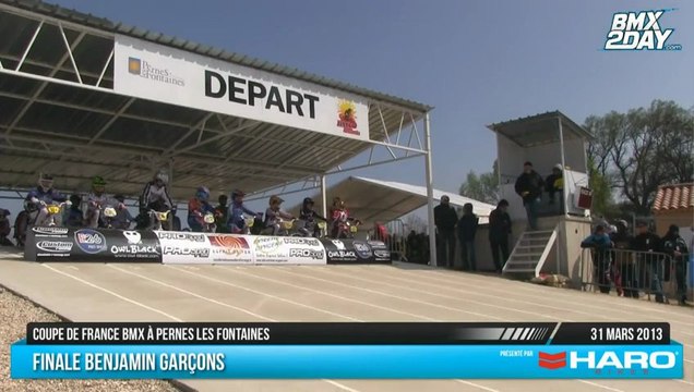 Finale Benjamin Garçons CDF BMX Pernes Les Fontaines