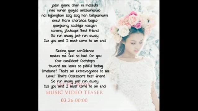 [ROM + ENG] Lee Hi - Rose Lyrics