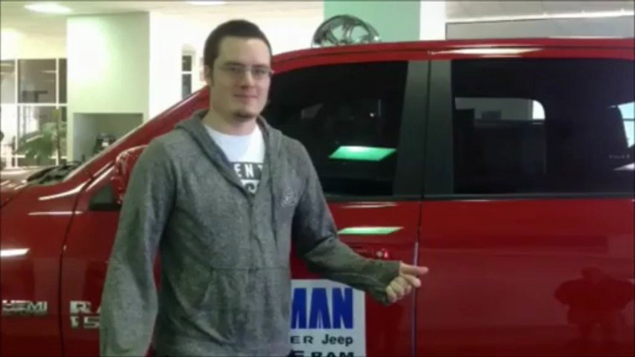 Happy Customer can't wait to drive his new Ram Truck | Oklahoma Trucks | Norman Chrysler Jeep Dodge