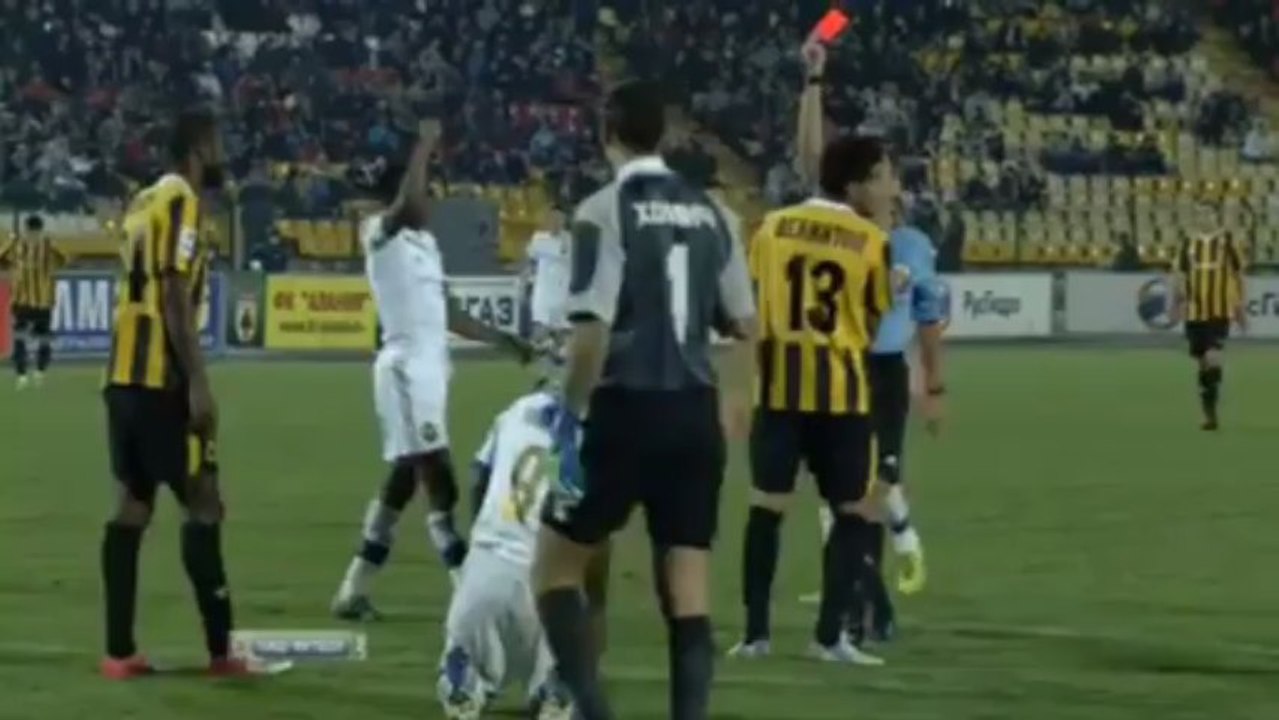 Алания-ЦСКА видеообзор матча 22 тура ЧР 2013