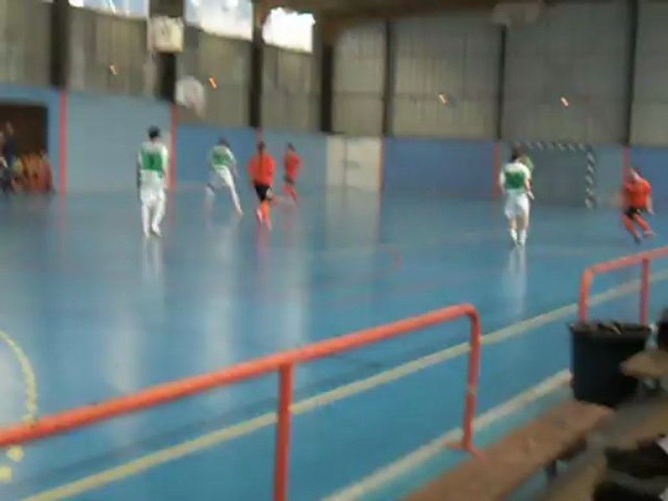 debut du match borgo futsal / athletic futsal bastia