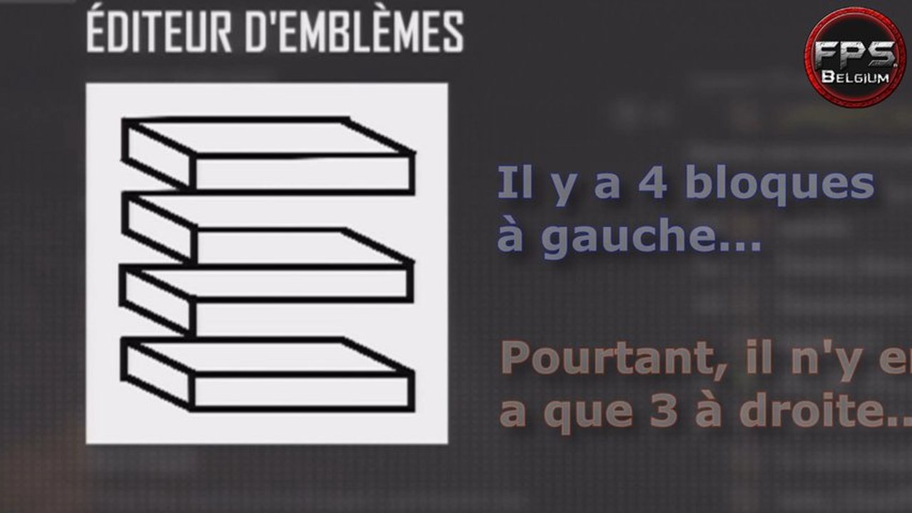 ►TUTO Emblème◄ illusion d'optique #4 ★BLACK OPS 2 ★Effet d'optique - Optical effect