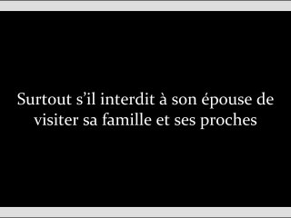 Conseil sur la dureté du Mari envers son épouse, cheikh Salih el uthaymin