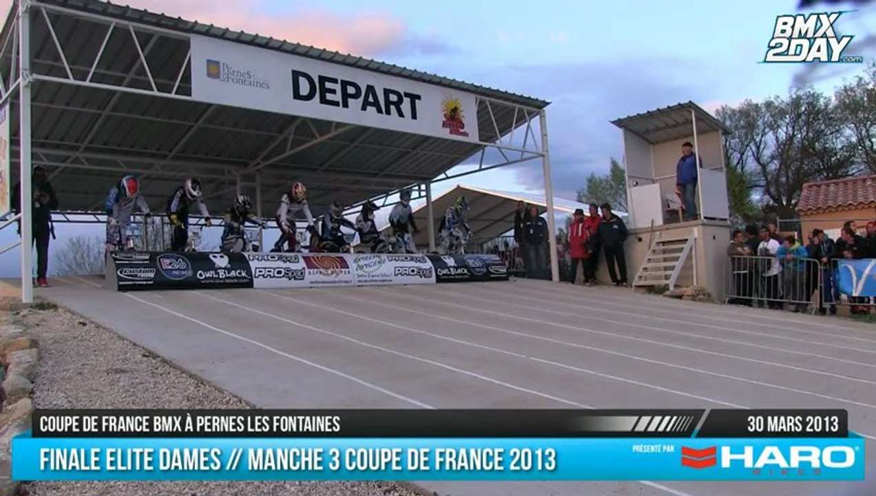 Finale Elite Dames manche 3 CDF BMX Pernes Les Fontaines